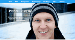 Desktop Screenshot of leisegang.no